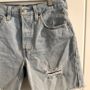 Levi’s 501 High Rise Boyfriend Fit Shorts